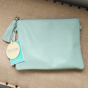 Viv&Lou sea foam green bag